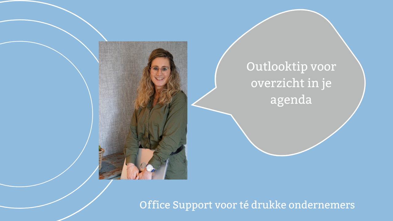 Outlookagenda overzicht