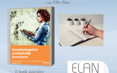 Gereedschapskist aantrekkelijk formuleren – Ellis Buis